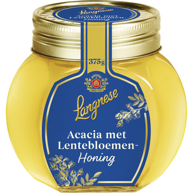 Langnese Acacia with lentebloemen Honey Flour 375g