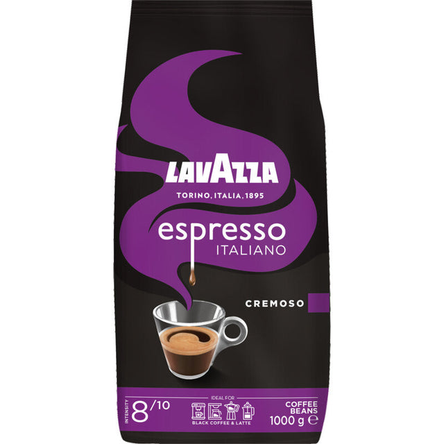 Lavazza Espresso Italiano cremoso Coffee Beans 1kg