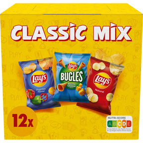 Lay's Classic mix 12-pack Potato chips 357g