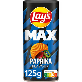 Lay's Max paprika snackbox Potato chips 125g
