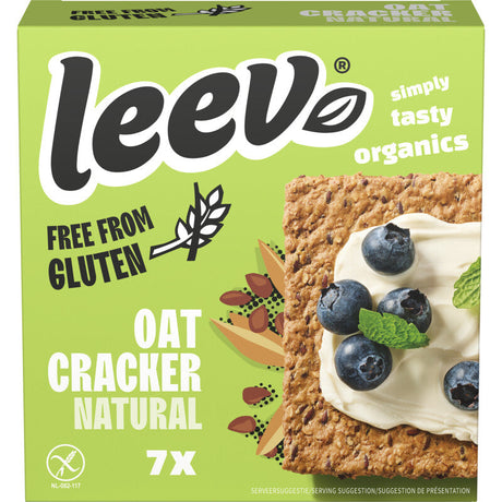 Leev Havercrackers Original Crackers and savoury biscuits 100g