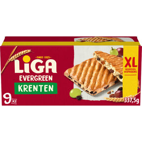 Liga Evergreen original Currants xl Biscuits 338g