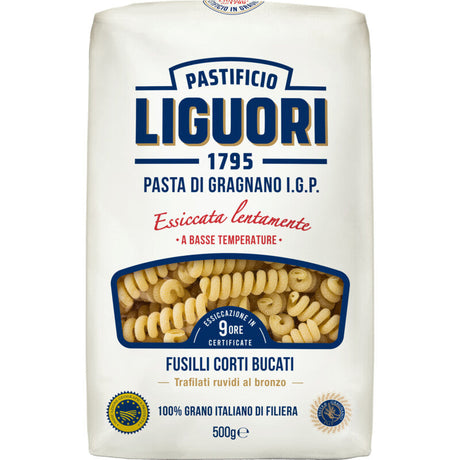 Liguori Fusili corti bucati no32 Pasta 500g