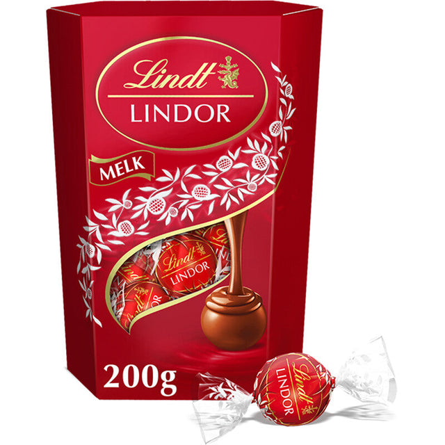 Lindt Lindor Milk Chocolate bonbons 200g