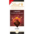Lindt Excellence crispy wafer & caramel dark Chocolate 100g