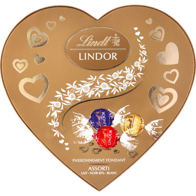 Lindt Lindor Mixed Chocolate Heart 200g