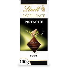 Lindt Excellence Bar Dark Chocolate Pistachio 100g