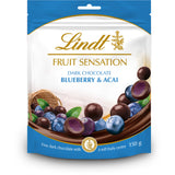 Lindt Fruit sensation blueberry & acai Chocolate 150g