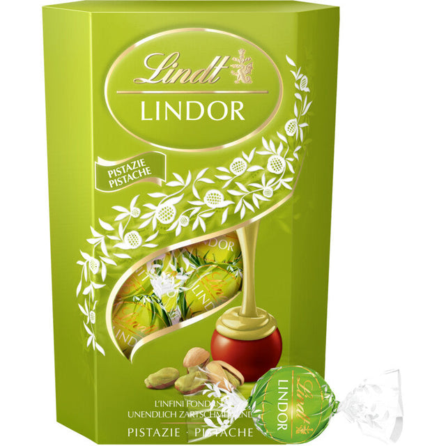 Lindt Lindor Pistachio Milk Chocolate bonbons 200g