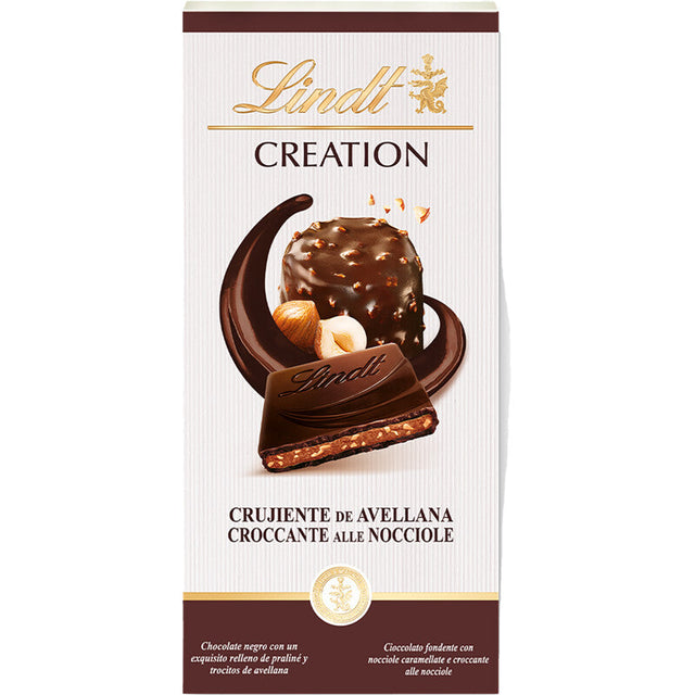 Lindt Creation dark hazelnut Chocolate 150g