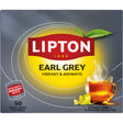 Lipton Earl grey black tea 50-pack 100g
