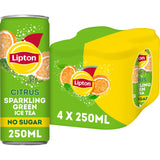 Lipton Ice tea green citrus sparkling 4 × 250ml