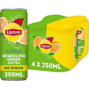Lipton Ice tea green citrus sparkling 4 × 250ml
