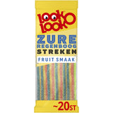 Look o Look Sour Rainbow streken fruitsmaak 125g
