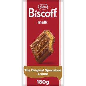 Lotus Biscoff Speculoos Milk Chocolate Cream Biscuits 180g