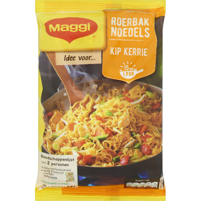 Maggi Stir-fry noodles chicken curry 185g