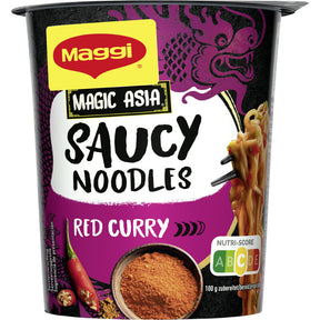 Maggi Saucy noodles red curry 75g
