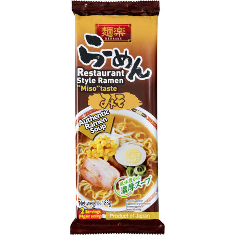 MENRAKU Miso ramen 188g