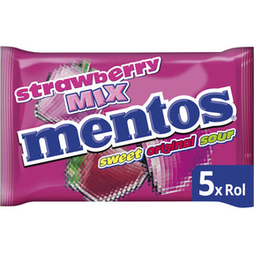 Mentos Strawberry mix 5-pack 188g