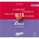 Milka With love pralines hazelnut Cream Chocolate 110g