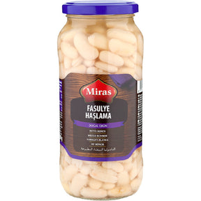 Miras Cooked wite Beans 570g