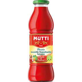 Mutti Passata Sieved Tomatoes Basil 720g