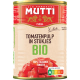 Mutti Tomato Pulp in Pieces bio Tomatoes 400g
