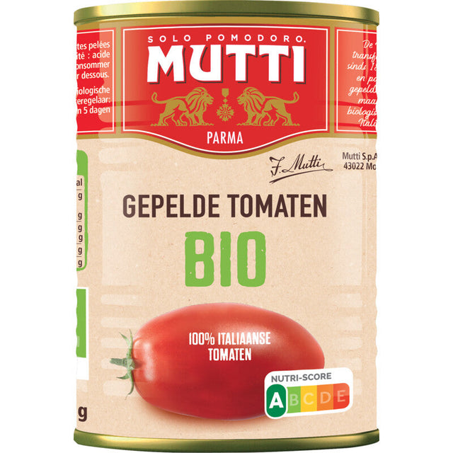 Mutti Peeled Tomatoes bio 400g