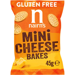 Nairn's Mini cheese bakes Gluten-Free Savoury snacks 45g