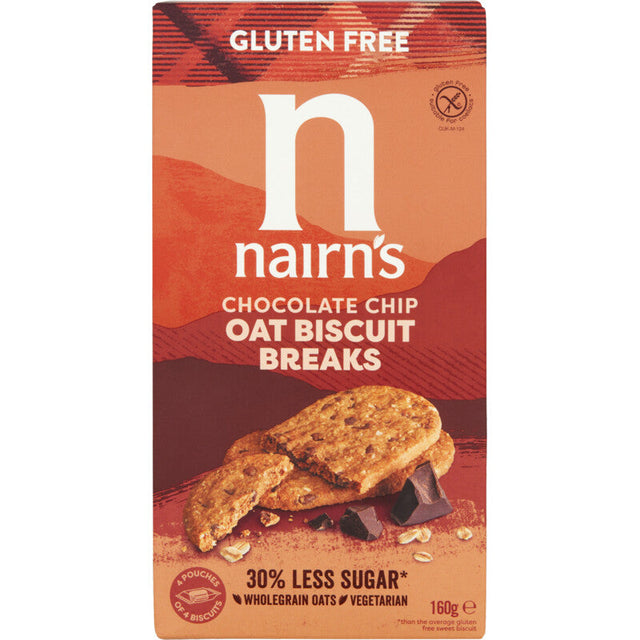 Nairn's Chocolate chip biscuit break 160g