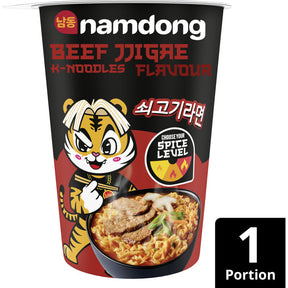 Namdong Beef jjigae k-noodles flavour 83g