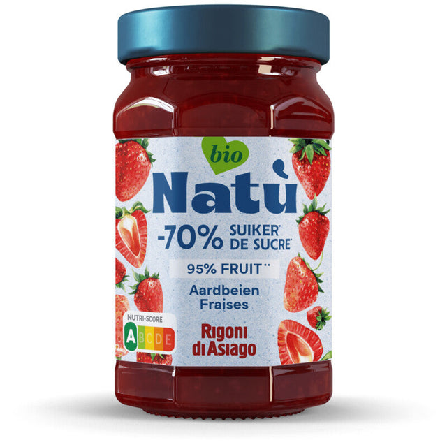 NATU Strawberry Spread Fruit preserve 240g