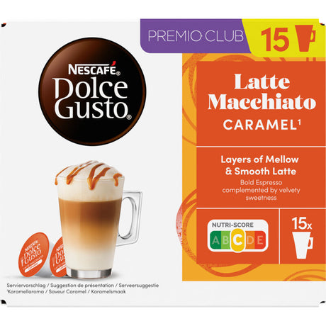 Nescafé Dolce Gusto Latte macchiatio caramel 30-capsules 273g