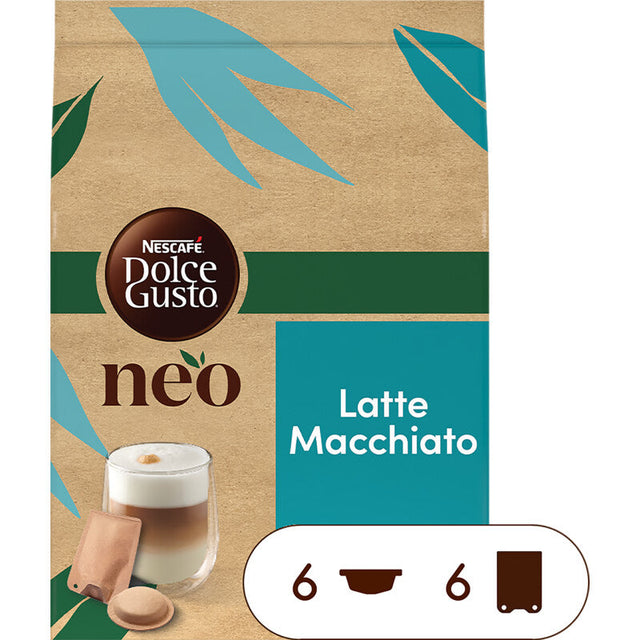 Nescafé Dolce Gusto Neo Latte macchiato 12-capsules 120g