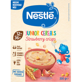 Nestlé Junior cereals strawberry crisps 12m+ 200g