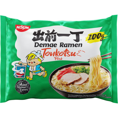 Nissin Demae ramen tonkotsu Instant noodles 100g