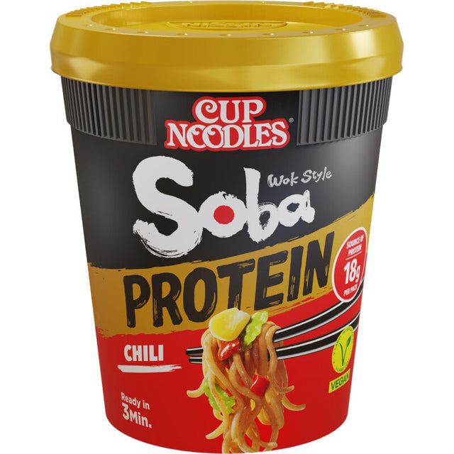 Nissin Soba protein chili 93g