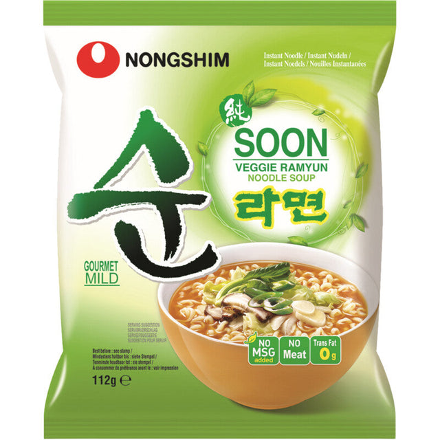 Nongshim Veggie ramen noodles 112g