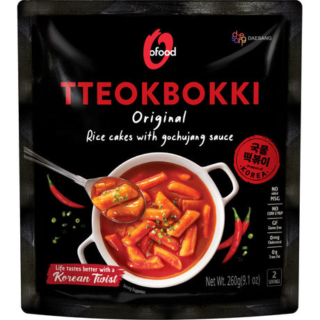 O'food Tteokbokki original 260g