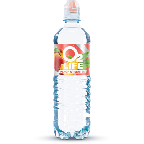 O2Life Peach greentea Mineral water 750ml