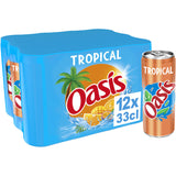 Oasis Tropical Fruit drink 12 × 330ml