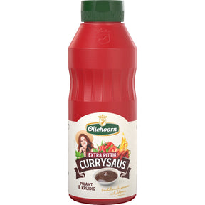 Oliehoorn Curry Sauce extra Spicy 465g