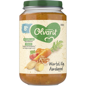 Olvarit Carrot Chicken Potato 8m+ Baby food 200g
