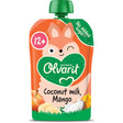 Olvarit Fruit Purée Pouch Coconut Milk mango 12m+ Baby food 100ml