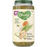 Olvarit Risotto Peas Turkey 18m+ Baby food 250g