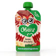 Olvarit Fruit Purée Pouch Banana Strawberry 6m+ Baby food 100g