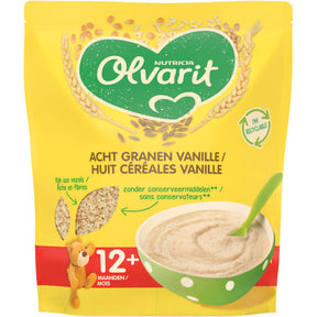Olvarit Eight Grains Vanilla Flavour 12m+ Baby food 200g