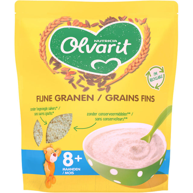 Olvarit Fine Grains 8m+ Baby food 200g