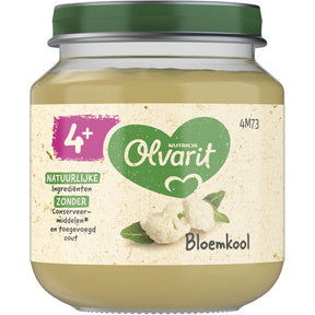 Olvarit Cauliflower 4m+ Baby food 125g