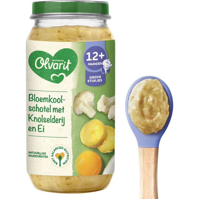 Olvarit Cauliflower Meal with Celeriac 12m+ Baby food 250g